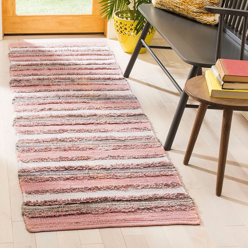 Safavieh Montauk Mtk951D Pink / Multi Rugs.
