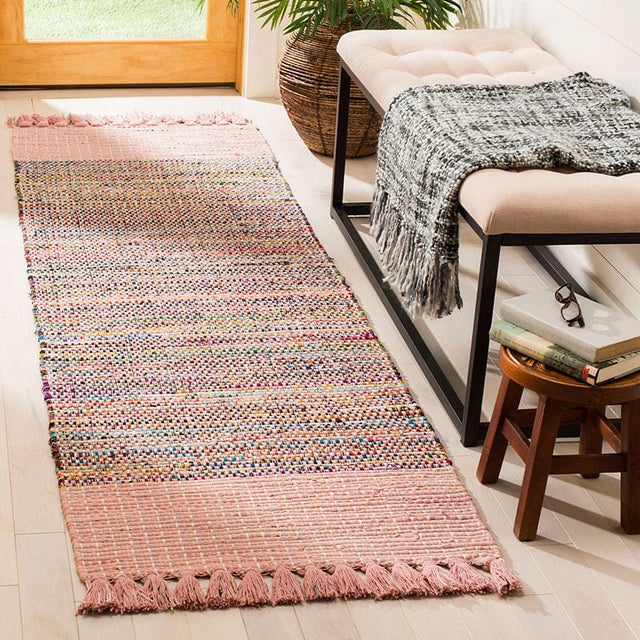 Safavieh Montauk Mtk972D Pink / Multi Rugs.