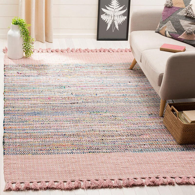 Safavieh Montauk Mtk972D Pink / Multi Rugs.