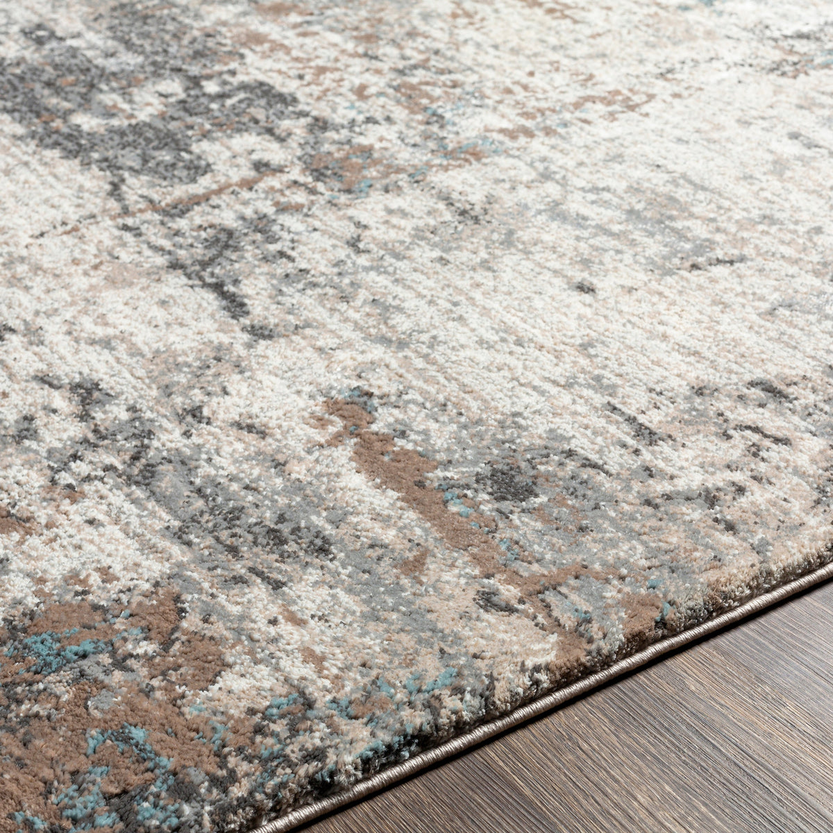 Surya Montana Mtn-2300 Dark Brown, Black, Dark Blue, Charcoal Rugs.
