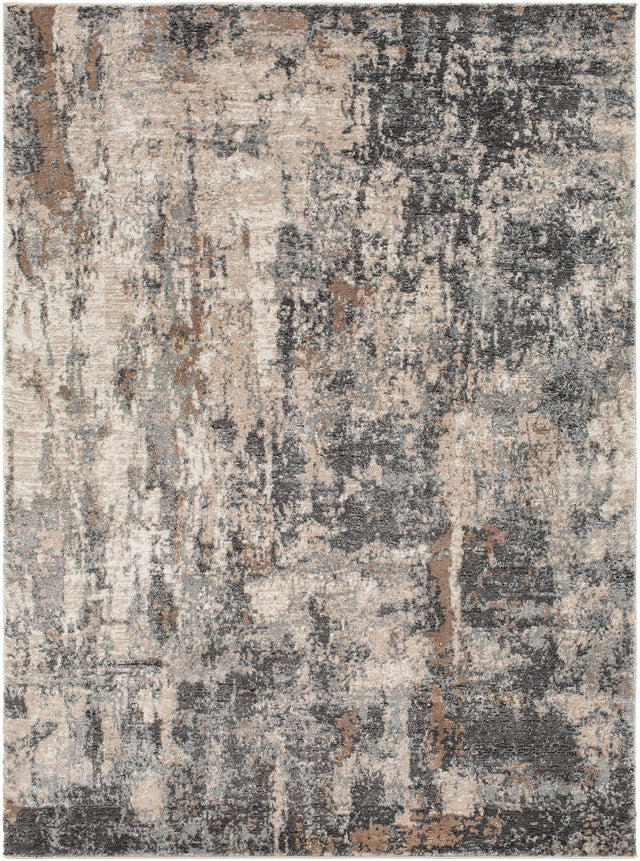 Surya Montana Mtn-2303 Charcoal, Dark Brown, Beige, Medium Gray Rugs.