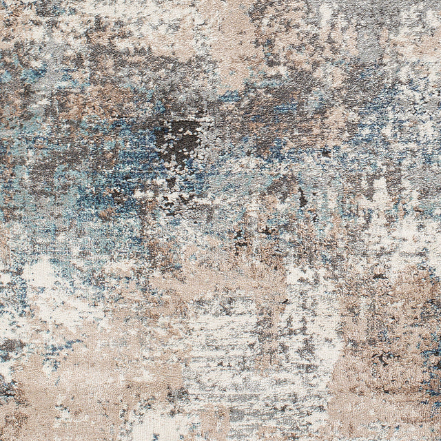 Surya Montana Mtn-2308 Beige, Dark Brown, Aqua, Dark Blue Rugs.
