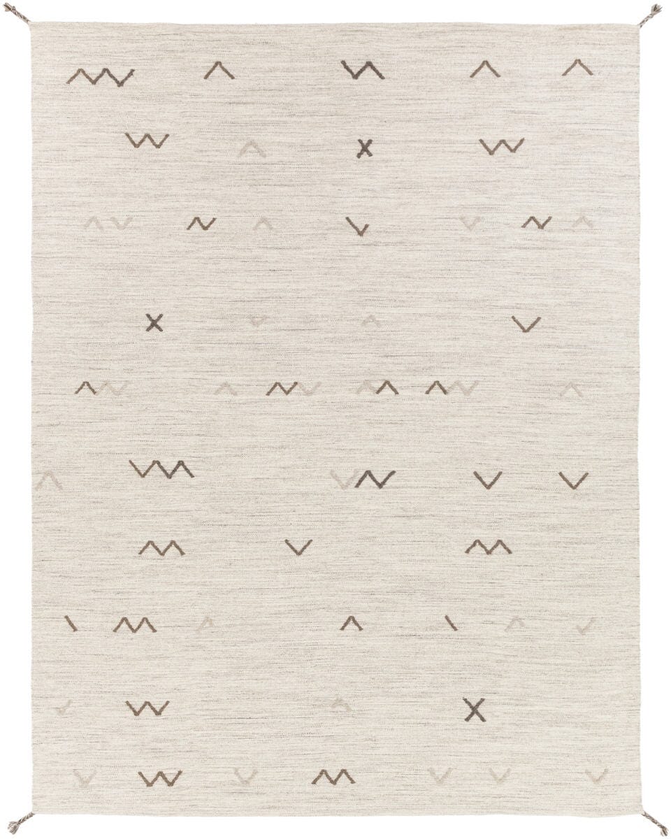 Surya Montezuma Mtz-2004 Light Gray / Light Gray / Taupe Rugs.