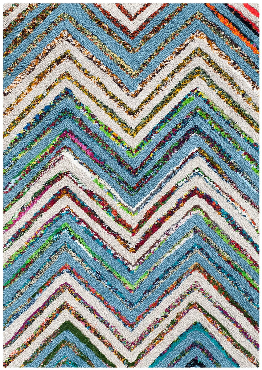 Safavieh Nantucket Nan601A Beige / Blue Rugs.