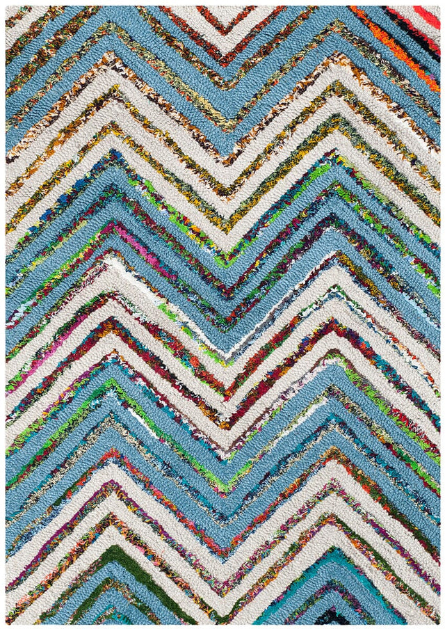 Safavieh Nantucket Nan601A Beige / Blue Rugs.