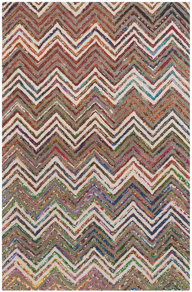 Safavieh Nantucket Nan601B Beige / Grey Rugs.