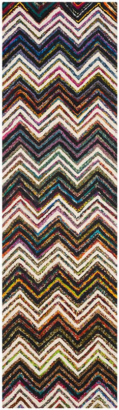 Safavieh Nantucket Nan601C Ivory / Black Rugs.