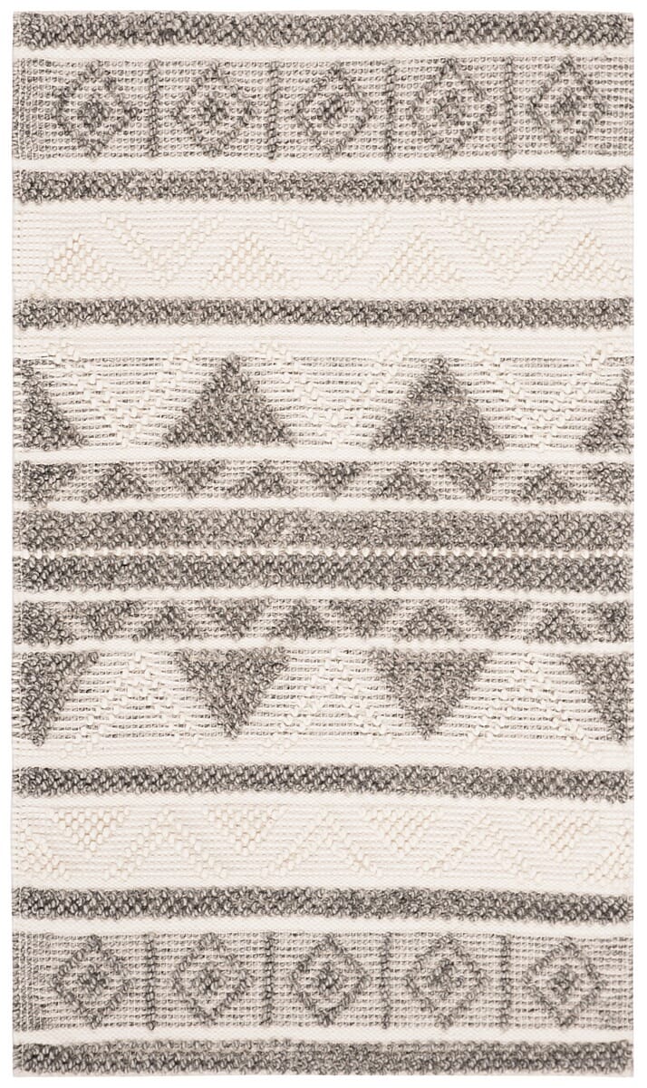 Safavieh Natura Nat104A Ivory / Grey Rugs.