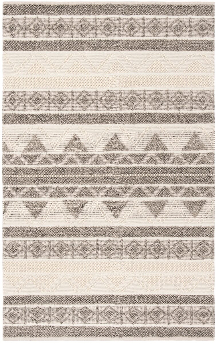 Safavieh Natura Nat104A Ivory / Grey Rugs.
