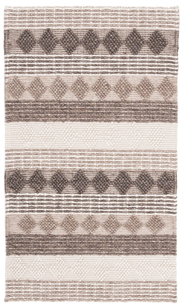 Safavieh Natura Nat252F Grey / Ivory Rugs.