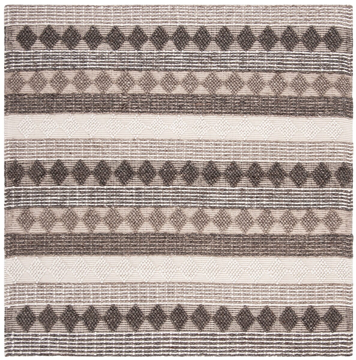 Safavieh Natura Nat252F Grey / Ivory Rugs.