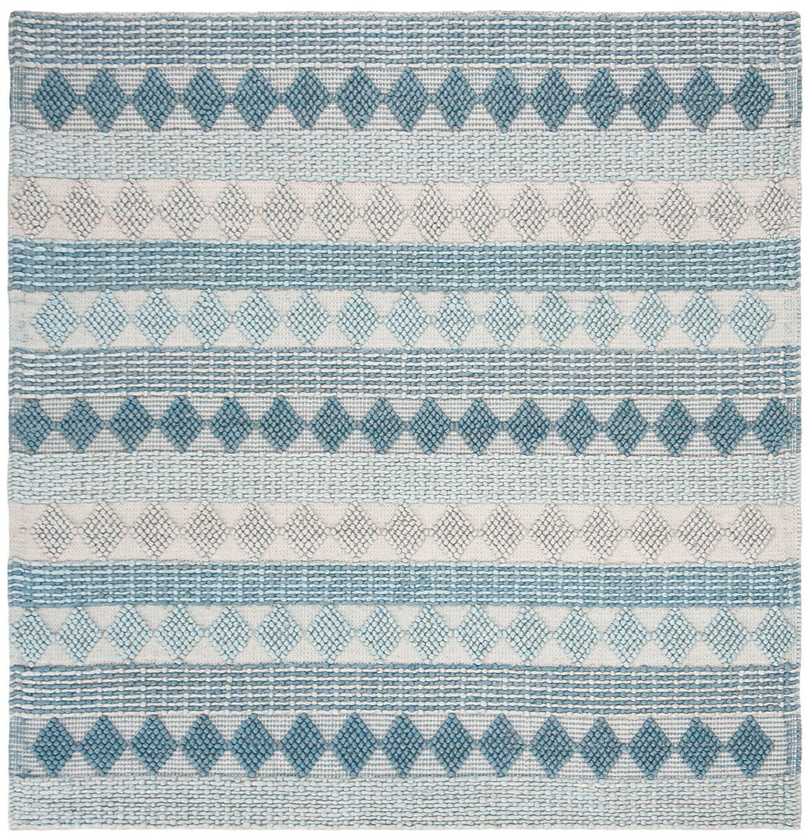 Safavieh Natura Nat252M Blue / Ivory Rugs.