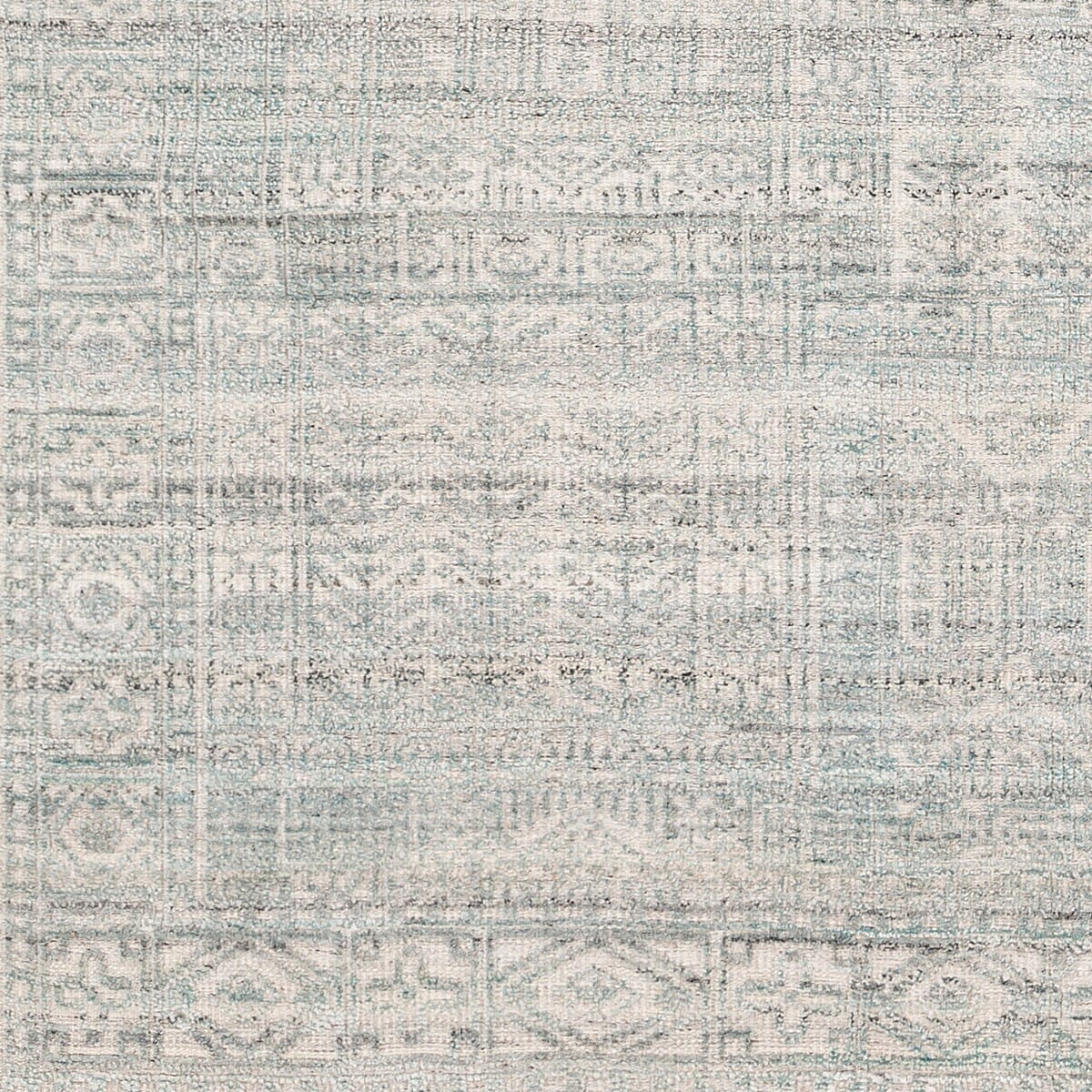 Surya Nobility Nbi-2300 Teal, White, Charcoal, Light Gray Rugs.