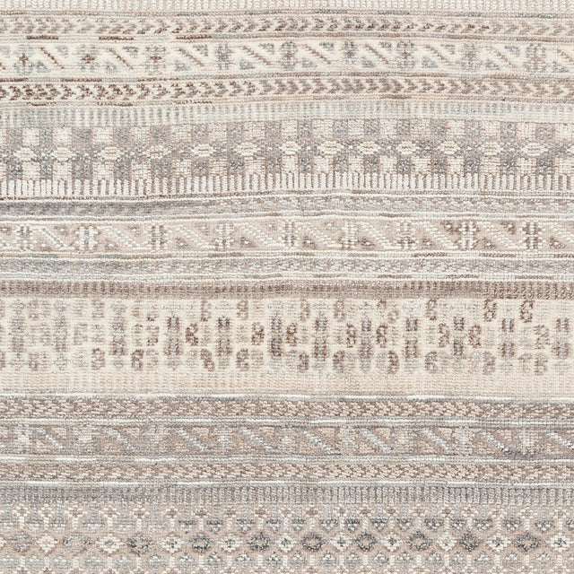 Surya Nobility Nbi-2305 Camel, Ivory, Light Gray, Dark Brown Rugs.