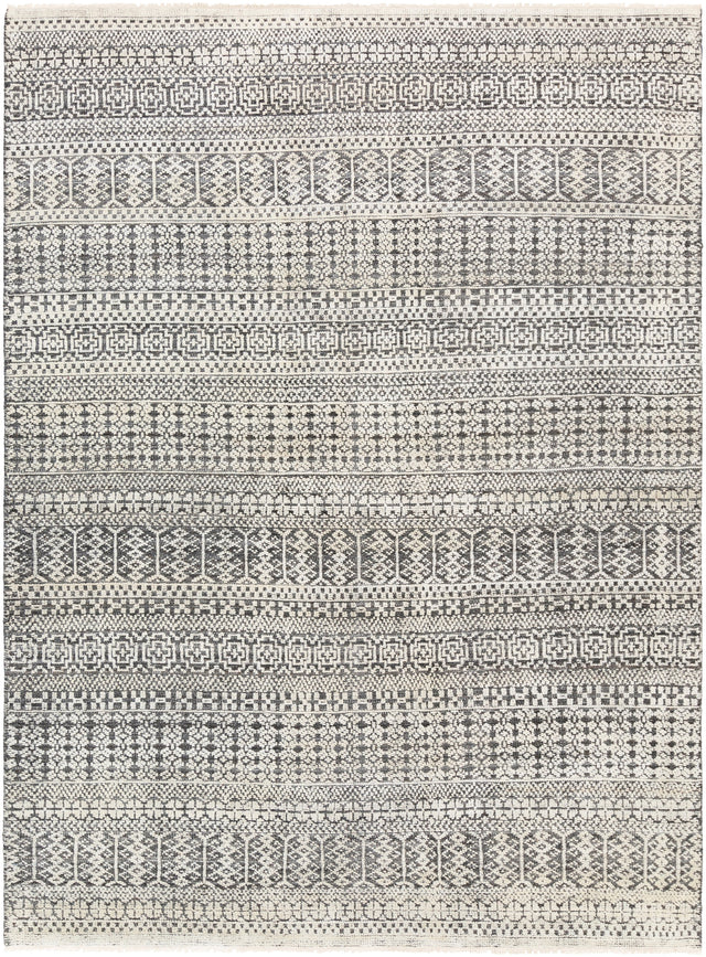 Surya Nobility Nbi-2308 Sage, Ivory, Light Gray, Charcoal Rugs.