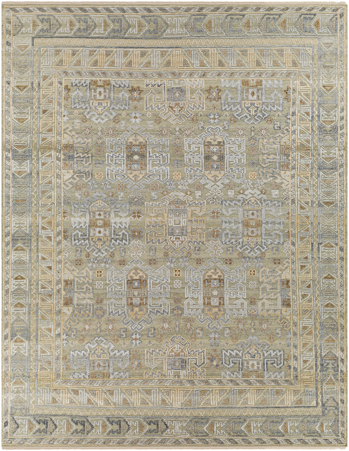 Surya Nobility Nbi-2313 Khaki, Taupe, Charcoal, Medium Gray Rugs.