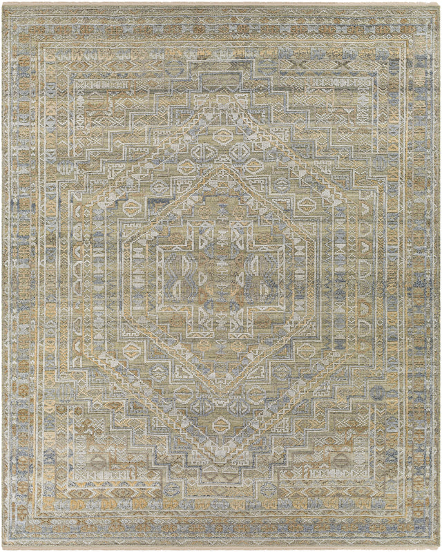Surya Nobility Nbi-2314 Khaki, Charcoal, Medium Gray, Wheat Rugs.