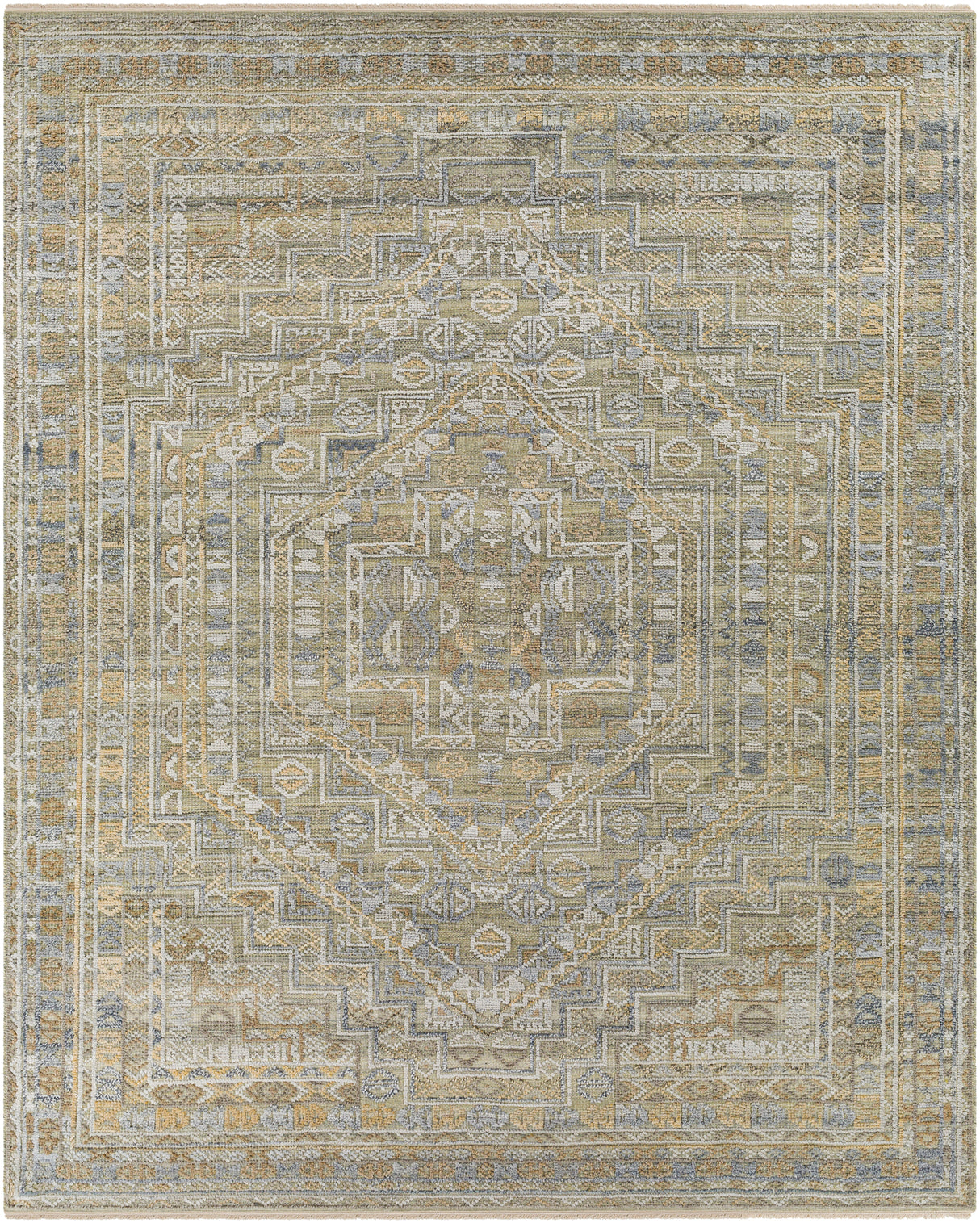 Surya Nobility Nbi-2314 Khaki, Charcoal, Medium Gray, Wheat Rugs.
