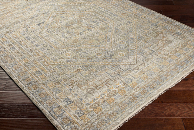 Surya Nobility Nbi-2314 Khaki, Charcoal, Medium Gray, Wheat Rugs.