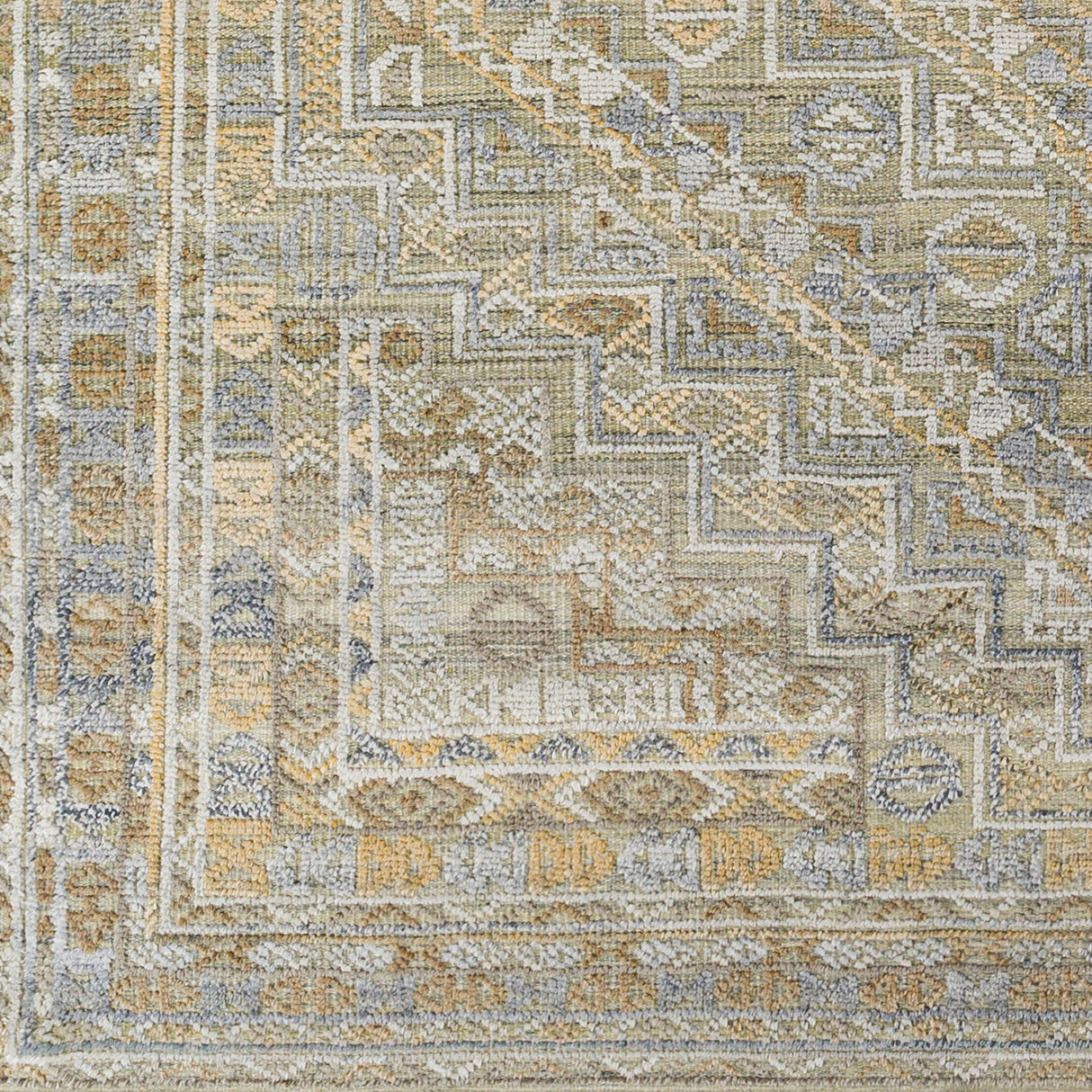 Surya Nobility Nbi-2314 Khaki, Charcoal, Medium Gray, Wheat Rugs.