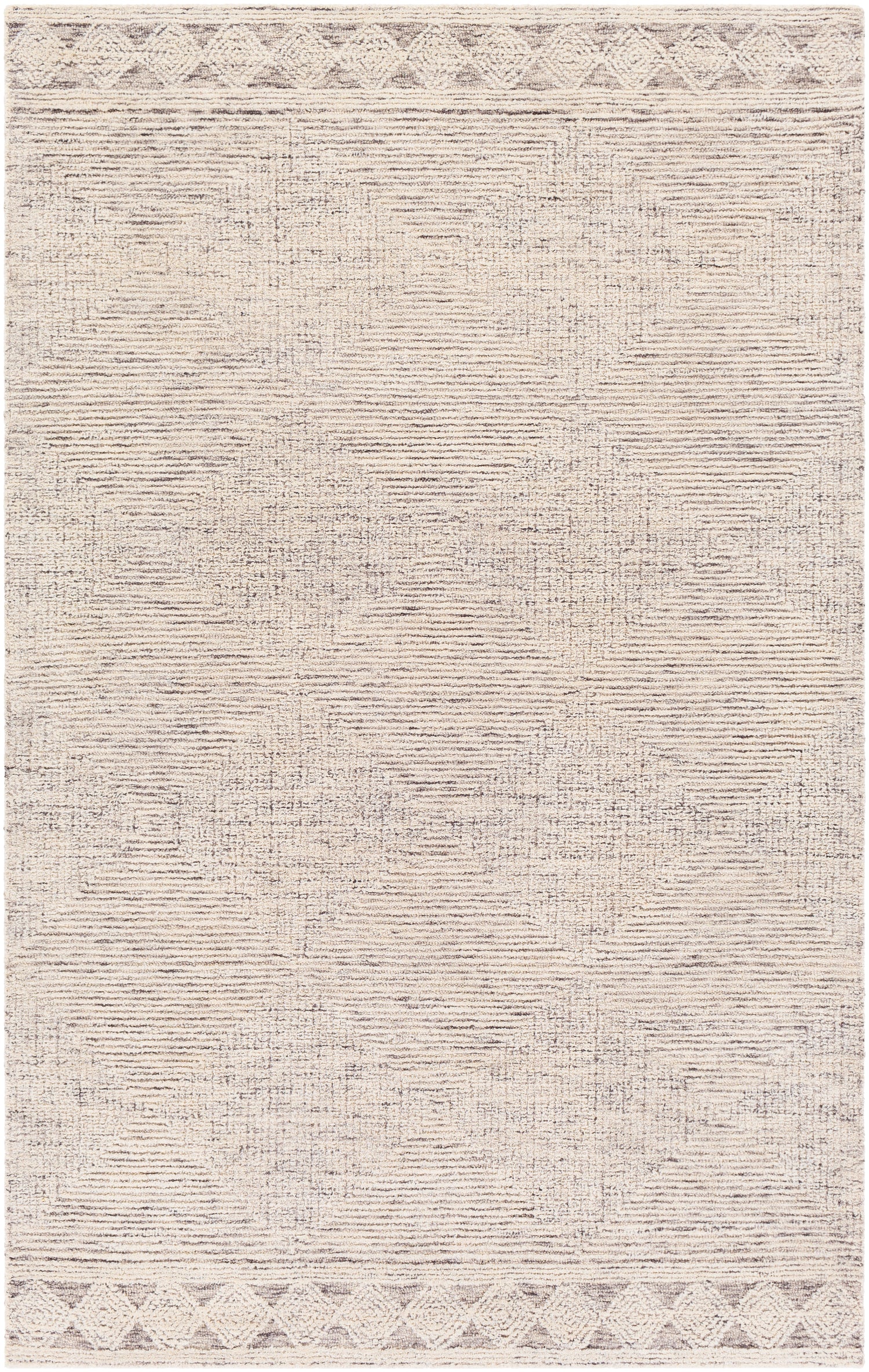 Surya Newcastle Ncs-2313 Cream, Taupe, Charcoal Rugs.