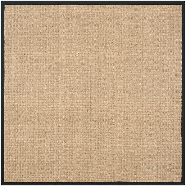 Safavieh Natural Fiber nf114c Natural / Black Rugs.