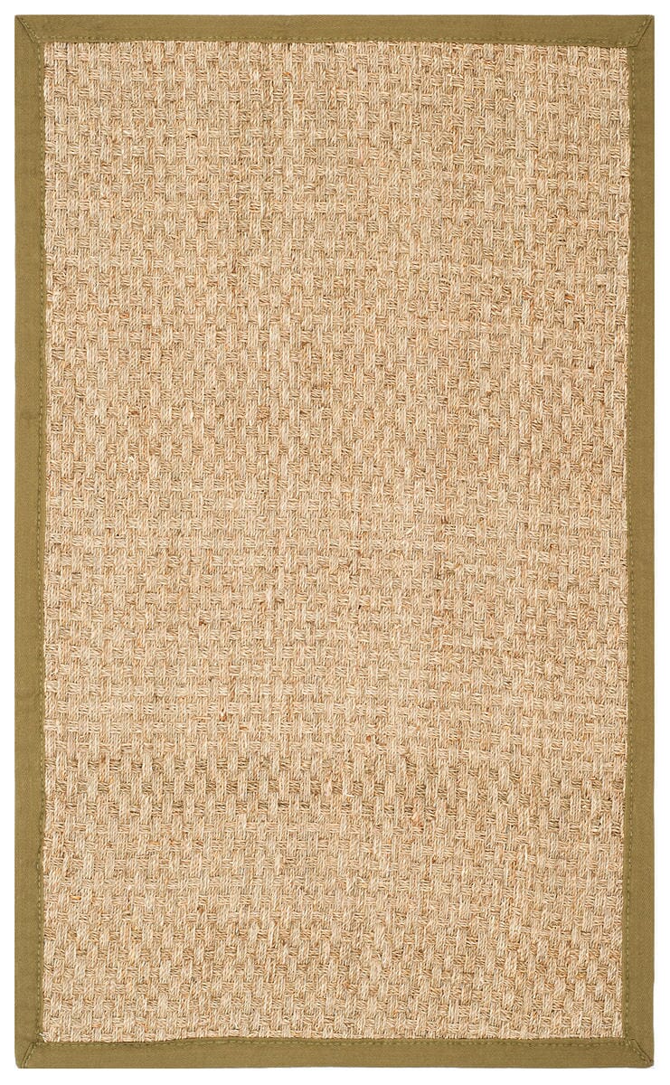 Safavieh Natural Fiber nf114g Natural / Olive Rugs.