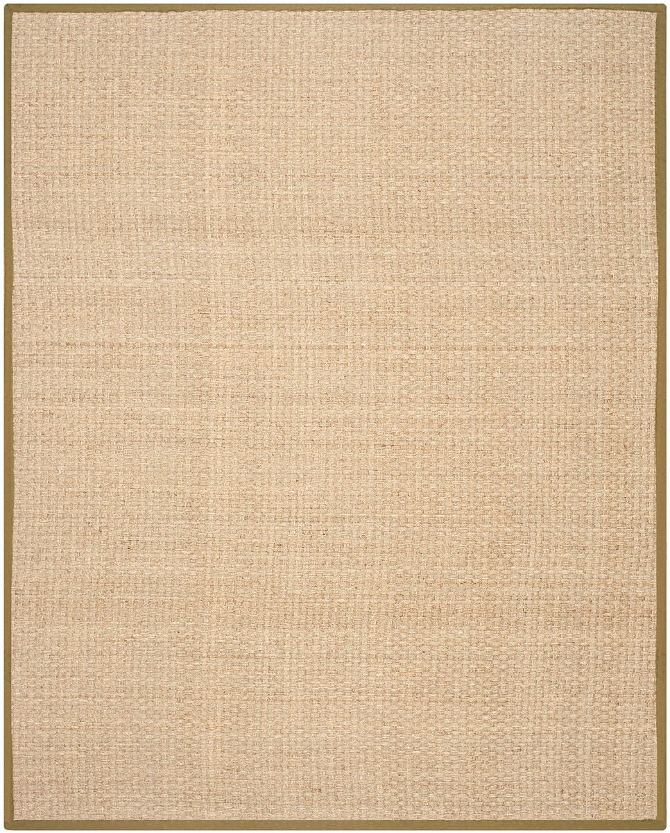 Safavieh Natural Fiber nf114g Natural / Olive Rugs.