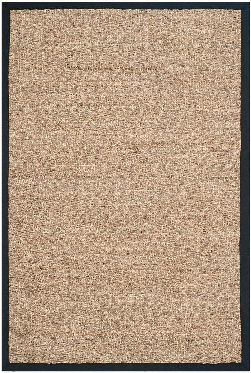Safavieh Natural Fiber nf115c Natural / Black Rugs.