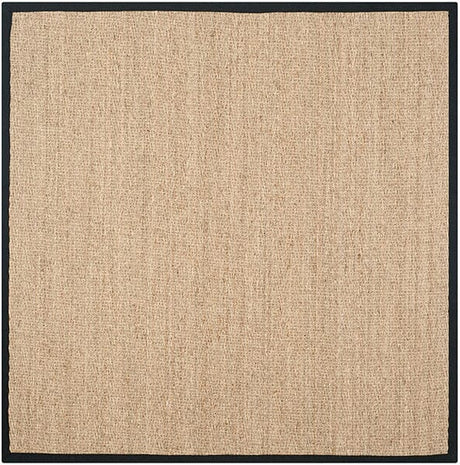 Safavieh Natural Fiber nf115c Natural / Black Rugs.