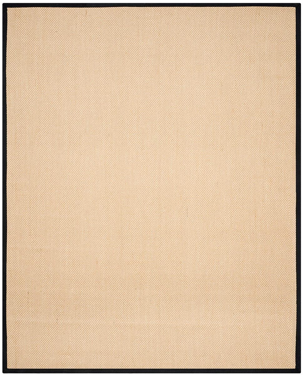Safavieh Natural Fiber Nf141A Maize / Black Rugs.