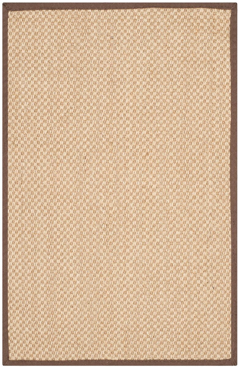 Safavieh Natural Fiber Nf141C Maize / Brown Rugs.