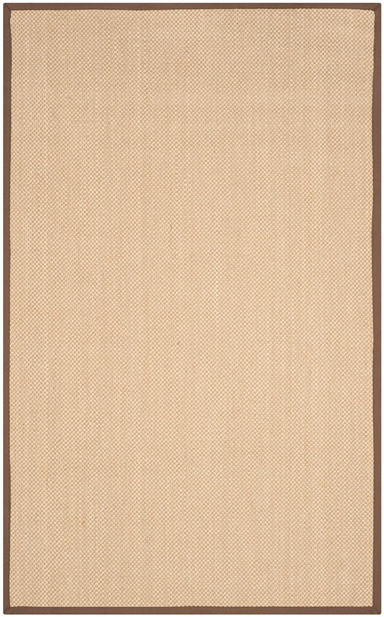 Safavieh Natural Fiber Nf141C Maize / Brown Rugs.