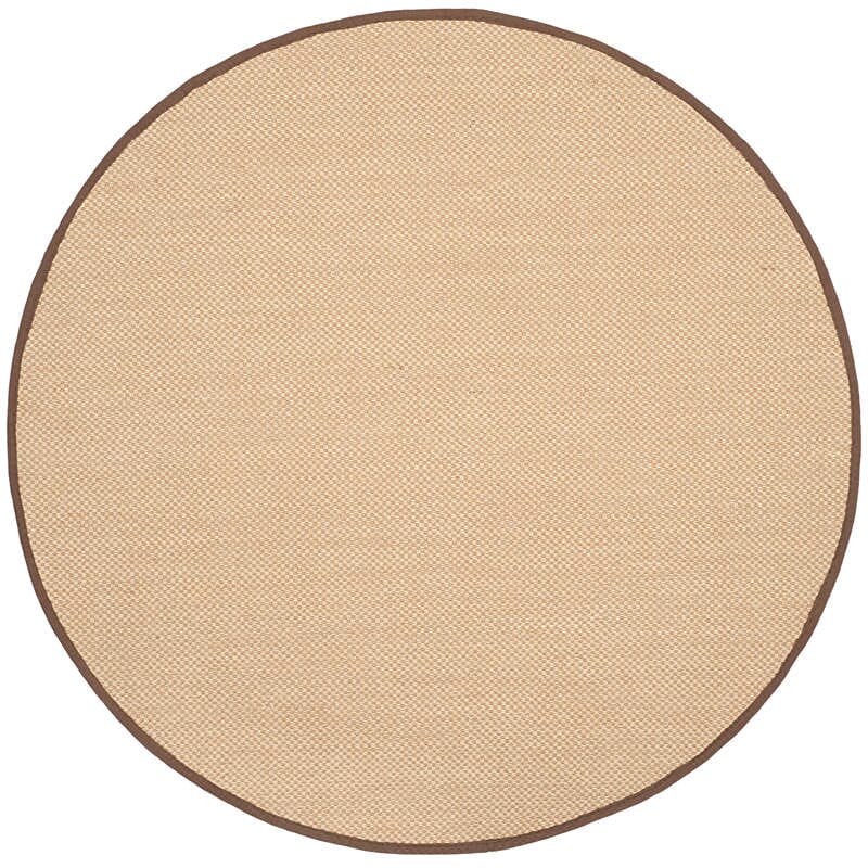 Safavieh Natural Fiber Nf141C Maize / Brown Rugs.