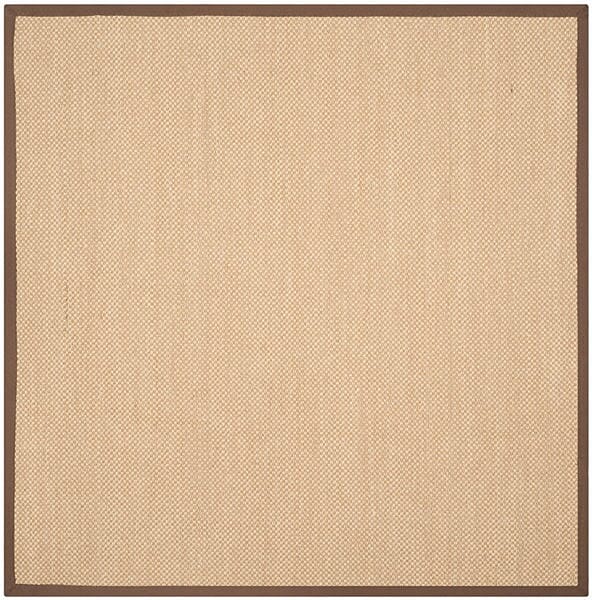 Safavieh Natural Fiber Nf141C Maize / Brown Rugs.