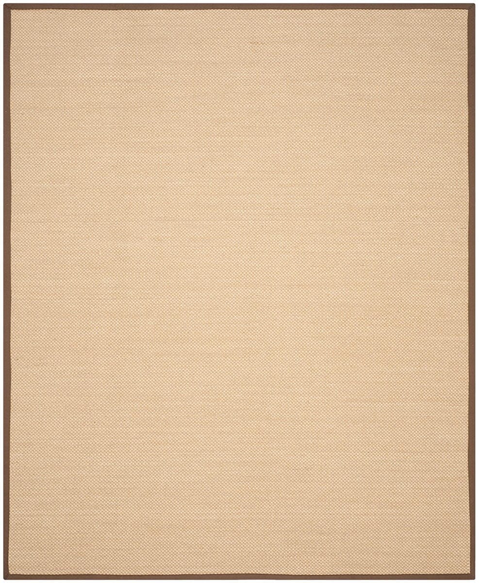 Safavieh Natural Fiber Nf141C Maize / Brown Rugs.