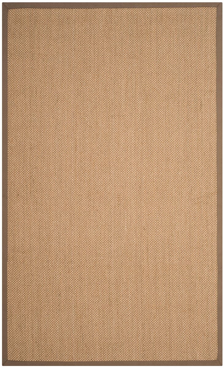 Safavieh Natural Fiber Nf141G Maize / Grey Rugs.
