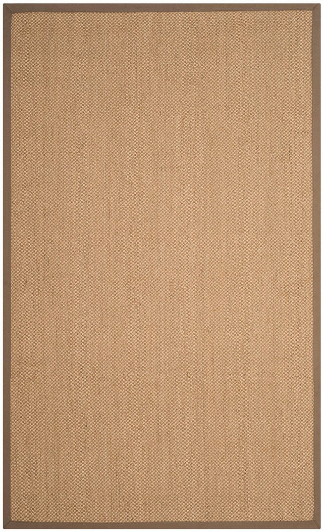 Safavieh Natural Fiber Nf141G Maize / Grey Rugs.