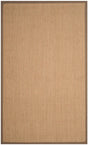 Safavieh Natural Fiber Nf141G Maize / Grey Rugs.