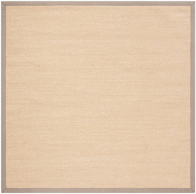 Safavieh Natural Fiber Nf141G Maize / Grey Rugs.