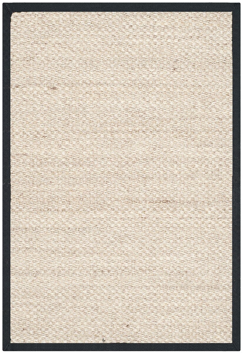 Safavieh Natural Fiber Nf143A Marble / Black Rugs.