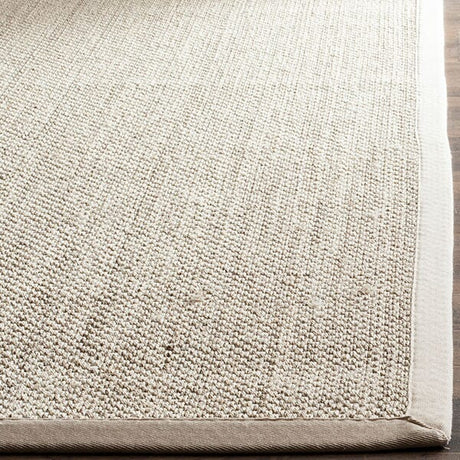 Safavieh Natural Fiber Nf143C Marble / Beige Rugs.