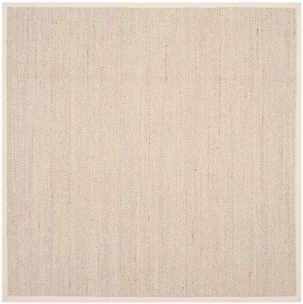 Safavieh Natural Fiber Nf143C Marble / Beige Rugs.