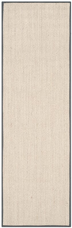 Safavieh Natural Fiber Nf143D Marble / Dark Grey Rugs.