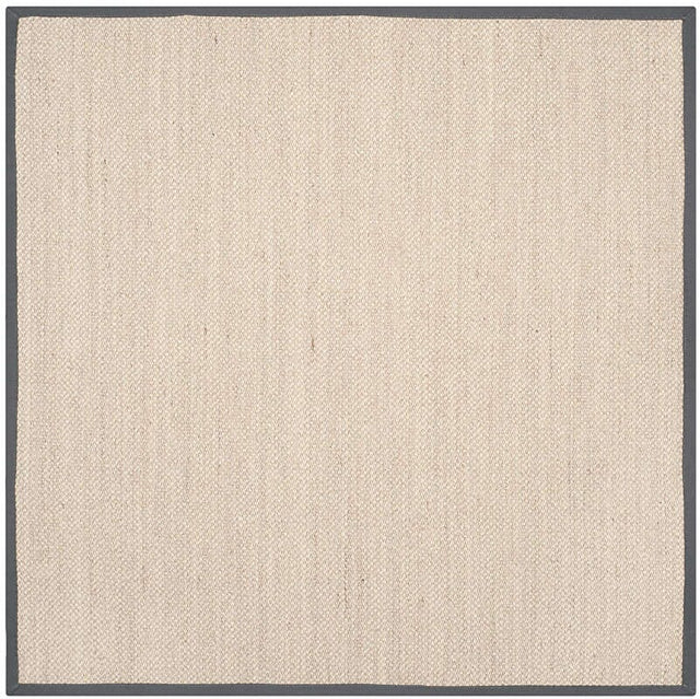Safavieh Natural Fiber Nf143D Marble / Dark Grey Rugs.
