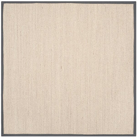 Safavieh Natural Fiber Nf143D Marble / Dark Grey Rugs.