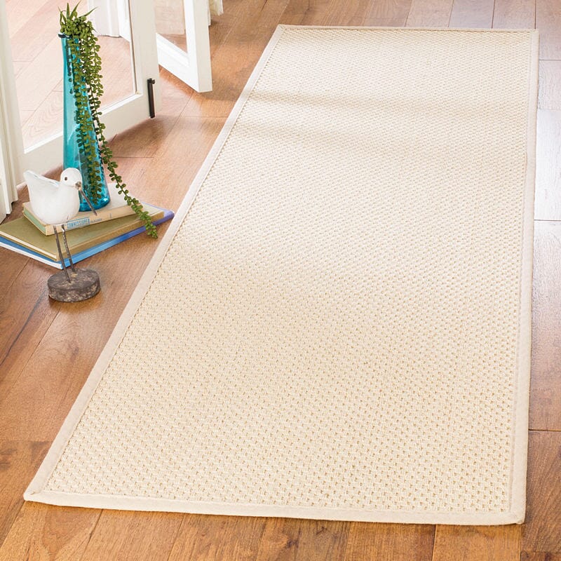 Safavieh Natural Fiber Nf150A Ivory / Light Beige Rugs.