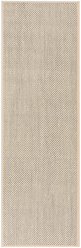 Safavieh Natural Fiber Nf150B Black / Ivory Rugs.