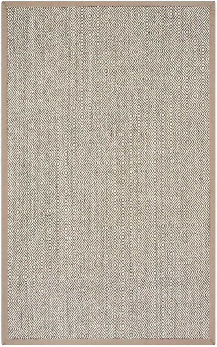 Safavieh Natural Fiber Nf151C Natural / Taupe Rugs.