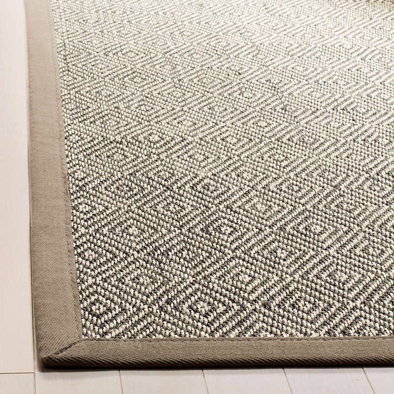 Safavieh Natural Fiber Nf151C Natural / Taupe Rugs.